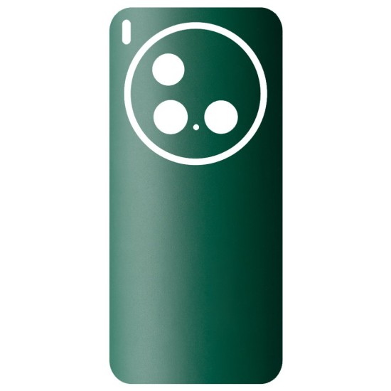 Folie skin SILKASE pentru Vivo X300 Pro, protectie spate telefon, verde inchis mat Folie skin SILKASE pentru Vivo X300 Pro, protectie spate telefon, verde inchis mat (X300 Pro, S2584) by www.silkase.ro