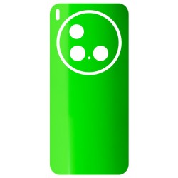 Folie skin SILKASE pentru Vivo X300 Pro, protectie spate telefon, verde neon lucios Folie skin SILKASE pentru Vivo X300 Pro, protectie spate telefon, verde neon lucios