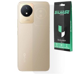 Folie spate mata SILKASE pentru Vivo Y02, protectie spate, silicon