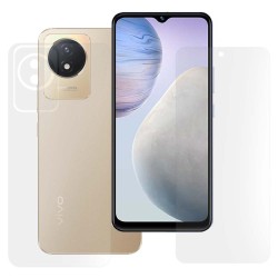 Set 2 folii mate SILKASE pentru Vivo Y02, protectie telefon, silicon