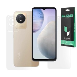 Set 2 folii mate SILKASE pentru Vivo Y02, protectie telefon, silicon