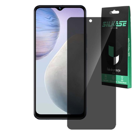 Folie privacy SILKASE pentru Vivo Y02, protectie ecran, silicon (SILKASE, Folie Silicon Privacy) by www.silkase.ro Folie privacy SILKASE pentru Vivo Y02, protectie ecran, silicon (Y02, F6844) by www.silkase.ro