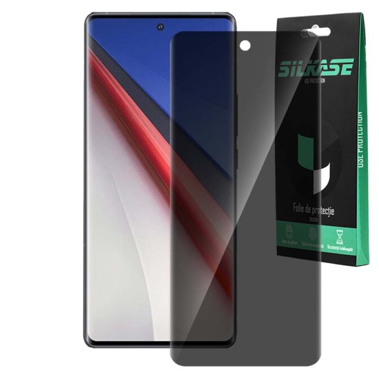 Folie privacy SILKASE pentru Vivo iQOO 11 Pro, protectie ecran, silicon (SILKASE, Folie Silicon Privacy) by www.silkase.ro Folie privacy SILKASE pentru Vivo iQOO 11 Pro, protectie ecran, silicon (iQOO 11 Pro, F6848) by www.silkase.ro