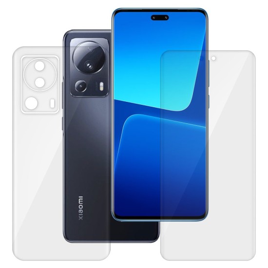 Set 2 folii SILKASE pentru Xiaomi 13 Lite, protectie telefon, silicon regenerabil (SILKASE, Folii telefoane) by www.silkase.ro Set 2 folii SILKASE pentru Xiaomi 13 Lite, protectie telefon, silicon regenerabil (13 Lite, F5729) by www.silkase.ro