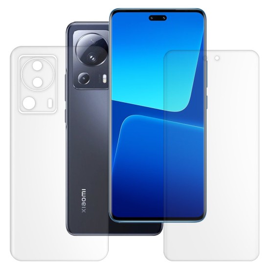 Set 2 folii mate SILKASE pentru Xiaomi 13 Lite, protectie telefon, silicon (13 Lite, F5732) by www.silkase.ro