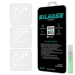 Set 3 folii SILKASE pentru Xiaomi 13 Pro, protectie camera foto, silicon regenerabil Set 3 folii SILKASE pentru Xiaomi 13 Pro, protectie camera foto, silicon regenerabil