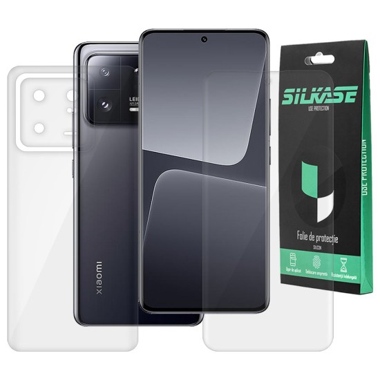 Set 2 folii SILKASE pentru Xiaomi 13 Pro, protectie telefon,silicon regenerabil (SILKASE, Folii telefoane) by www.silkase.ro Set 2 folii SILKASE pentru Xiaomi 13 Pro, protectie telefon,silicon regenerabil (13 Pro, F5673) by www.silkase.ro