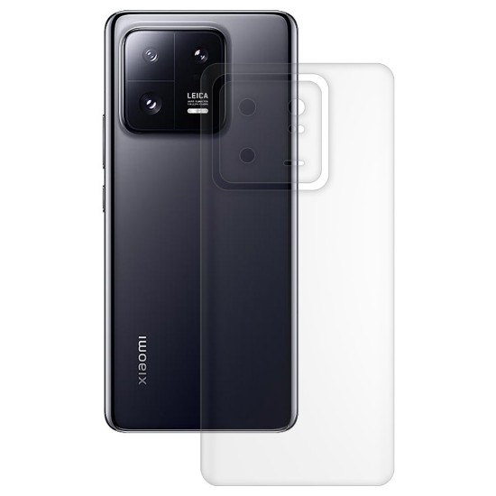 Folie spate mata SILKASE pentru Xiaomi 13 Pro, protectie spate, silicon (13 Pro, F5675) by www.silkase.ro
