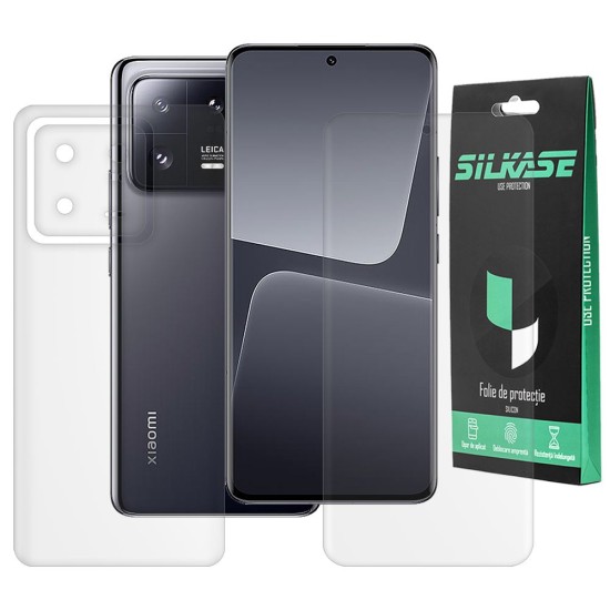 Set 2 folii mate SILKASE pentru Xiaomi 13 Pro, protectie telefon,silicon (SILKASE, Folii telefoane) by www.silkase.ro Set 2 folii mate SILKASE pentru Xiaomi 13 Pro, protectie telefon,silicon (13 Pro, F5676) by www.silkase.ro
