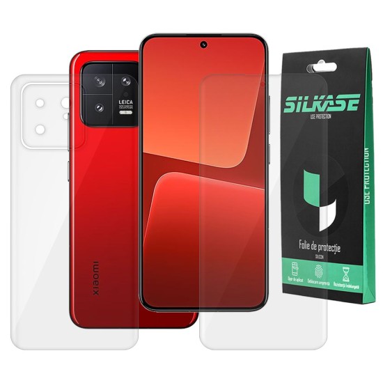 Set 2 folii SILKASE pentru Xiaomi 13, protectie telefon,silicon regenerabil (SILKASE, Folii telefoane) by www.silkase.ro Set 2 folii SILKASE pentru Xiaomi 13, protectie telefon,silicon regenerabil (13, F5665) by www.silkase.ro