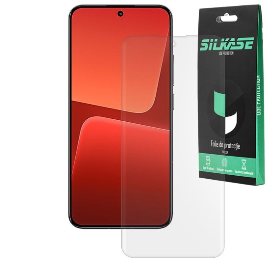 Folie mata SILKASE pentru Xiaomi 13, protectie ecran,silicon (13, F5666) by www.silkase.ro