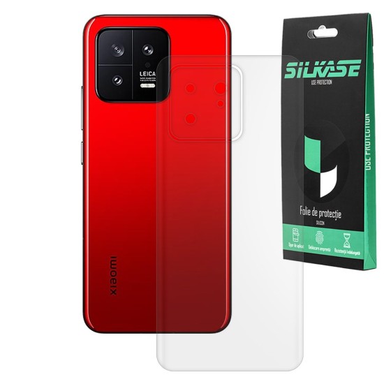 Folie spate mata SILKASE pentru Xiaomi 13, protectie spate, silicon (SILKASE, Folii telefoane) by www.silkase.ro Folie spate mata SILKASE pentru Xiaomi 13, protectie spate, silicon (13, F5667) by www.silkase.ro