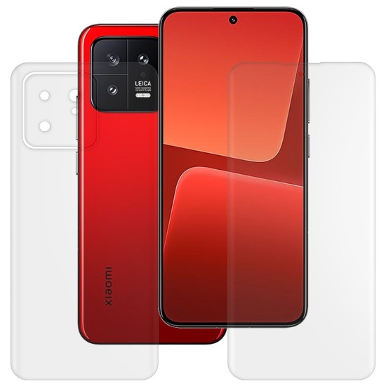 Set 2 folii mate SILKASE pentru Xiaomi 13, protectie telefon,silicon (13, F5668) by www.silkase.ro