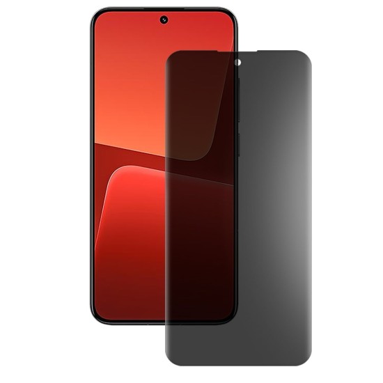 Folie privacy mata SILKASE pentru Xiaomi 13, protectie ecran, silicon (13, F5670) by www.silkase.ro