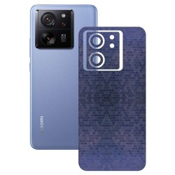 Folie skin SILKASE, pentru Xiaomi 13T Pro, albastru hexa, protectie spate telefon