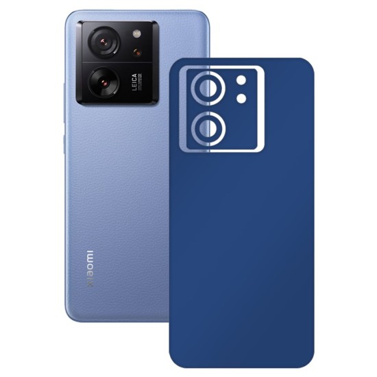 Folie skin SILKASE, pentru Xiaomi 13T Pro, albastru inchis mat, protectie spate telefon (SILKASE, Folie Spate Skin) by www.silkase.ro Folie skin SILKASE, pentru Xiaomi 13T Pro, albastru inchis mat, protectie spate telefon (13T Pro, S1584) by www.silkase.ro