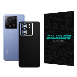 Folie skin SILKASE, pentru Xiaomi 13T Pro, negru mat, protectie spate telefon Folie skin SILKASE, pentru Xiaomi 13T Pro, negru mat, protectie spate telefon