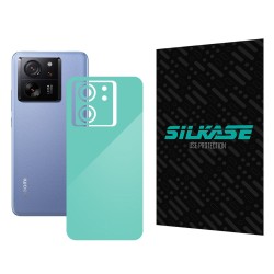 Folie skin SILKASE, pentru Xiaomi 13T Pro, turcoaz, protectie spate telefon Folie skin SILKASE, pentru Xiaomi 13T Pro, turcoaz, protectie spate telefon