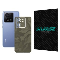 Folie skin SILKASE, pentru Xiaomi 13T Pro, camo verde, protectie spate telefon Folie skin SILKASE, pentru Xiaomi 13T Pro, camo verde, protectie spate telefon