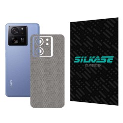 Folie skin SILKASE, pentru Xiaomi 13T Pro, gri hexa, protectie spate telefon Folie skin SILKASE, pentru Xiaomi 13T Pro, gri hexa, protectie spate telefon
