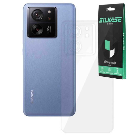 Folie spate SILKASE pentru Xiaomi 13T, protectie spate, silicon regenerabil (SILKASE, Folie Silicon Spate Lucioasa) by www.silkase.ro Folie spate SILKASE pentru Xiaomi 13T, protectie spate, silicon regenerabil (13T, F6231) by www.silkase.ro