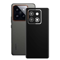 Folie skin SILKASE, pentru Xiaomi 14 Pro, negru mat, protectie spate telefon