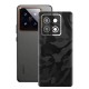 Folie skin SILKASE, pentru Xiaomi 14, camo negru, protectie spate telefon (14, S1898) by www.silkase.ro