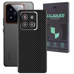Folie skin SILKASE, pentru Xiaomi 14, carbon, protectie spate telefon Folie skin SILKASE, pentru Xiaomi 14, carbon, protectie spate telefon