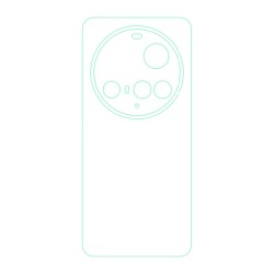 Folie spate SILKASE pentru Xiaomi 15 Ultra, protectie spate, silicon regenerabil