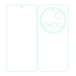 Set 2 folii SILKASE pentru Xiaomi 15 Ultra, protectie telefon, silicon regenerabil