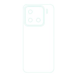 Folie spate mata SILKASE pentru Xiaomi 15, protectie spate, silicon Folie spate mata SILKASE pentru Xiaomi 15, protectie spate, silicon