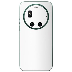 Folie skin SILKASE pentru Xiaomi 17 Ultra, protectie spate telefon, alb mat