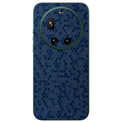 Folie skin SILKASE pentru Xiaomi 17 Ultra, protectie spate telefon, albastru hexa