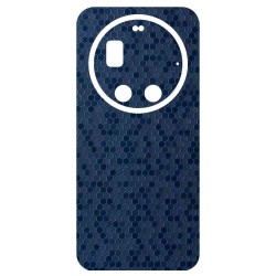 Folie skin SILKASE pentru Xiaomi 17 Ultra, protectie spate telefon, albastru hexa Folie skin SILKASE pentru Xiaomi 17 Ultra, protectie spate telefon, albastru hexa