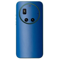 Folie skin SILKASE pentru Xiaomi 17 Ultra, protectie spate telefon, albastru inchis mat