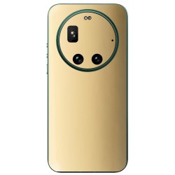 Folie skin SILKASE pentru Xiaomi 17 Ultra, protectie spate telefon, bej lucios
