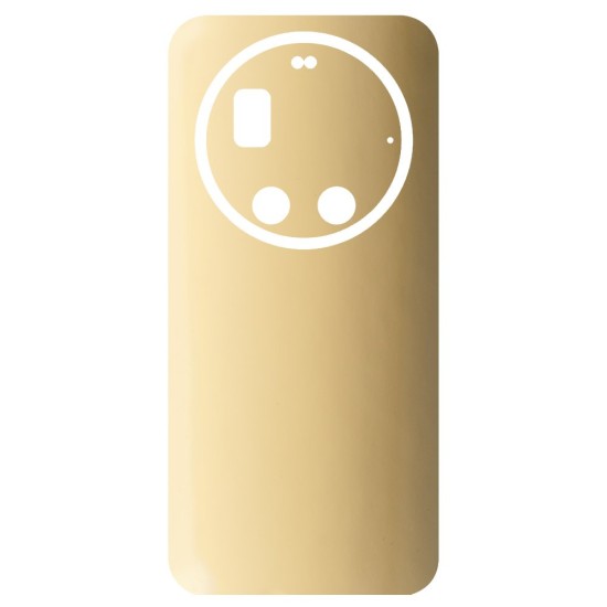 Folie skin SILKASE pentru Xiaomi 17 Ultra, protectie spate telefon, bej lucios (17 Ultra, S2543) by www.silkase.ro