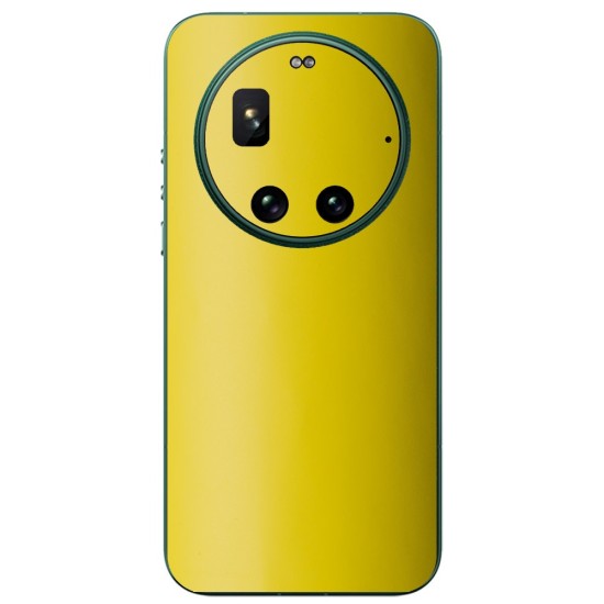 Folie skin SILKASE pentru Xiaomi 17 Ultra, protectie spate telefon, galben mat Folie skin SILKASE pentru Xiaomi 17 Ultra, protectie spate telefon, galben mat (17 Ultra, S2538) by www.silkase.ro