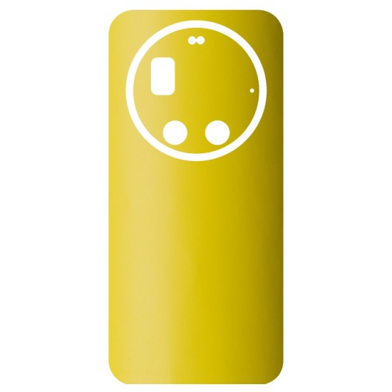 Folie skin SILKASE pentru Xiaomi 17 Ultra, protectie spate telefon, galben mat Folie skin SILKASE pentru Xiaomi 17 Ultra, protectie spate telefon, galben mat (17 Ultra, S2538) by www.silkase.ro