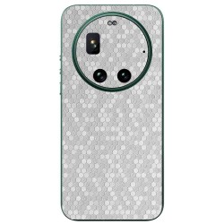 Folie skin SILKASE pentru Xiaomi 17 Ultra, protectie spate telefon, gri hexa