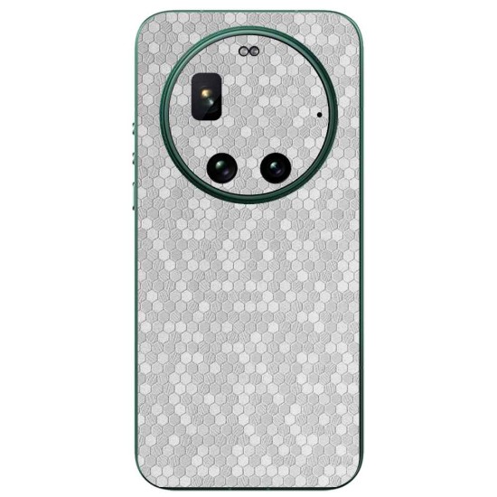 Folie skin SILKASE pentru Xiaomi 17 Ultra, protectie spate telefon, gri hexa Folie skin SILKASE pentru Xiaomi 17 Ultra, protectie spate telefon, gri hexa (17 Ultra, S2548) by www.silkase.ro