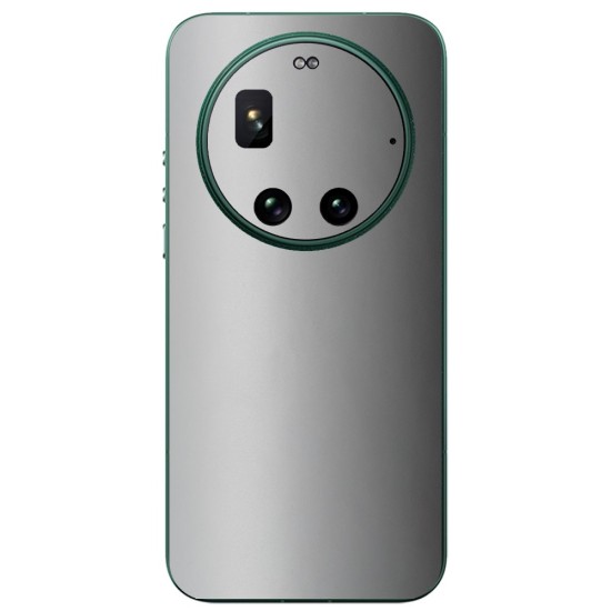 Folie skin SILKASE pentru Xiaomi 17 Ultra, protectie spate telefon, gri mat (17 Ultra, S2562) by www.silkase.ro