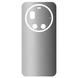 Folie skin SILKASE pentru Xiaomi 17 Ultra, protectie spate telefon, gri mat