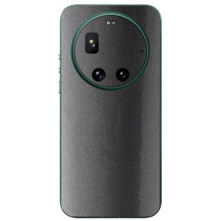 Folie skin SILKASE pentru Xiaomi 17 Ultra, protectie spate telefon, gri metalizat