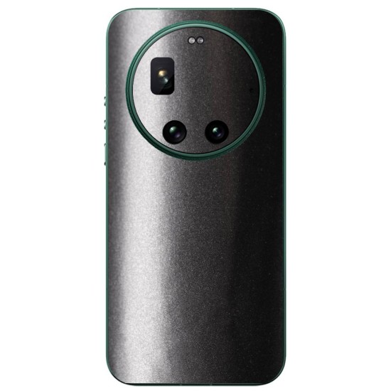 Folie skin SILKASE pentru Xiaomi 17 Ultra, protectie spate telefon, gunmetal gri inchis (17 Ultra, S2560) by www.silkase.ro
