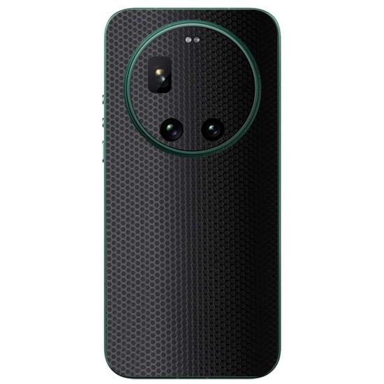 Folie skin SILKASE pentru Xiaomi 17 Ultra, protectie spate telefon, matrix negru (17 Ultra, S2567) by www.silkase.ro