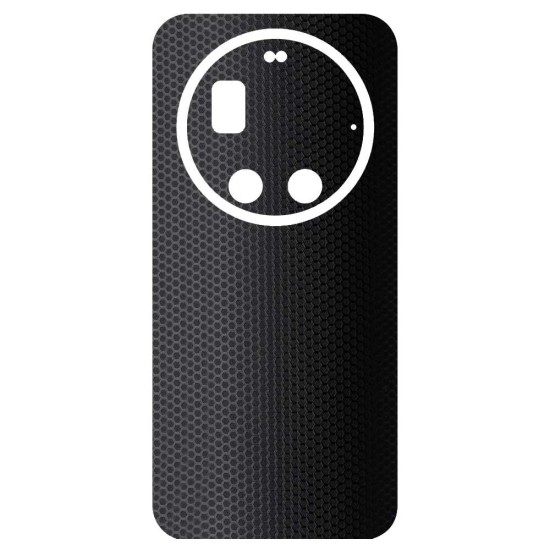 Folie skin SILKASE pentru Xiaomi 17 Ultra, protectie spate telefon, matrix negru (17 Ultra, S2567) by www.silkase.ro