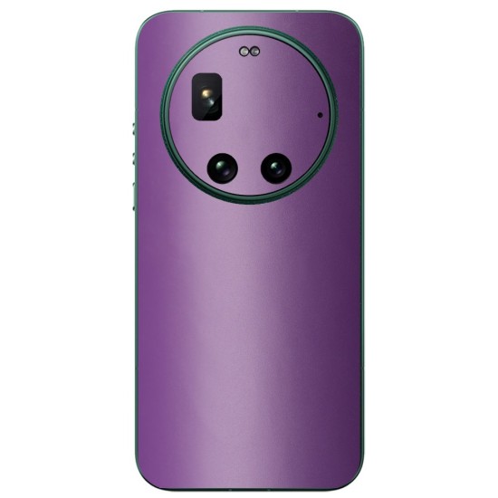 Folie skin SILKASE pentru Xiaomi 17 Ultra, protectie spate telefon, mov mat (17 Ultra, S2557) by www.silkase.ro