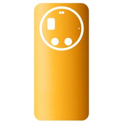 Folie skin SILKASE pentru Xiaomi 17 Ultra, protectie spate telefon, portocaliu deschis mat Folie skin SILKASE pentru Xiaomi 17 Ultra, protectie spate telefon, portocaliu deschis mat