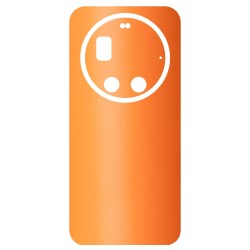Folie skin SILKASE pentru Xiaomi 17 Ultra, protectie spate telefon, portocaliu mat Folie skin SILKASE pentru Xiaomi 17 Ultra, protectie spate telefon, portocaliu mat